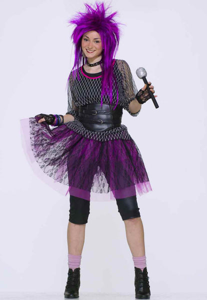 Teens Halloween Costume Punk Rocker Girls Costume - Halloween Costumes