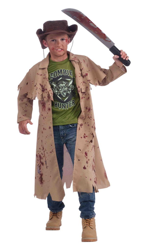 Cowboy Zombie Hunter Kids Halloween 