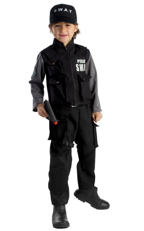 Boys SWAT Team Costume - Halloween Costumes 4U - Kids Costumes