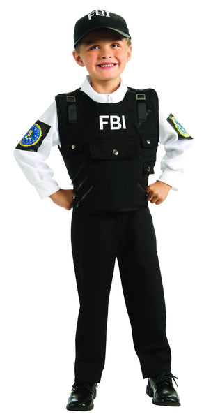 Boys FBI Agent Costume - Halloween Costumes 4U - Kids Costumes