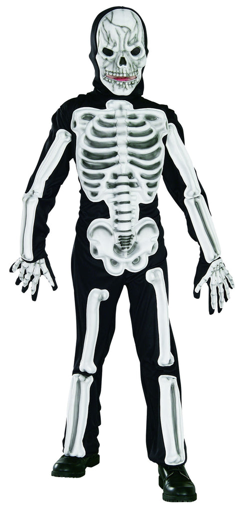 Boys Deluxe Skeleton Costume - Halloween Costumes 4U - Kids Costumes