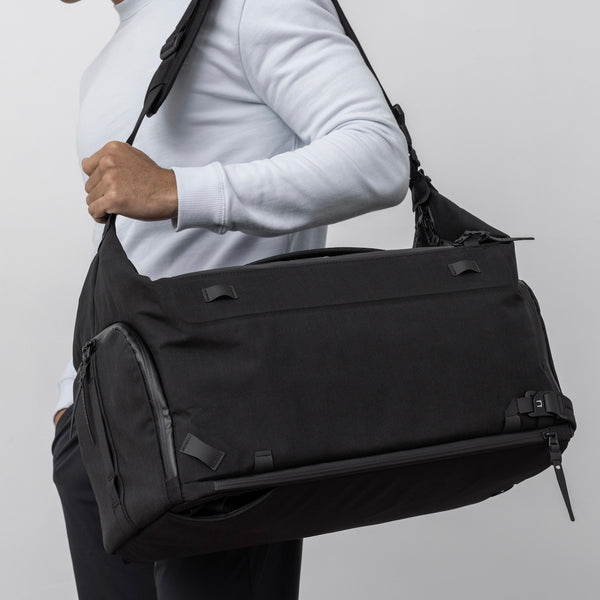 Mens Duffle Backpack | Black Ember