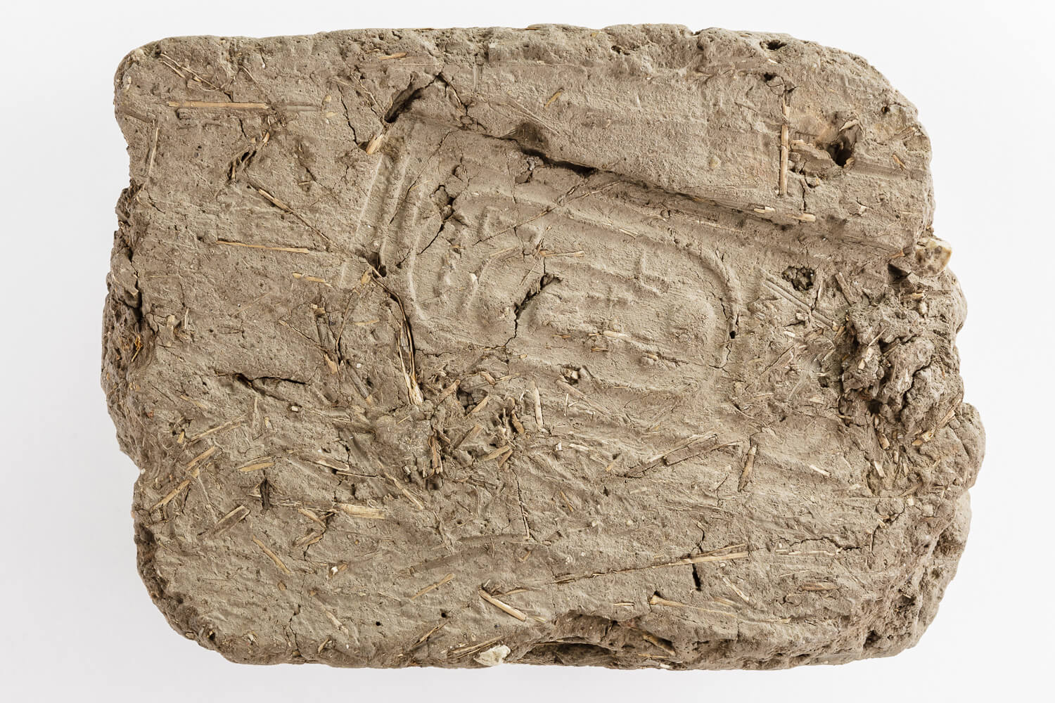 Ancient Egyptian Mud Brick with Makers Mark