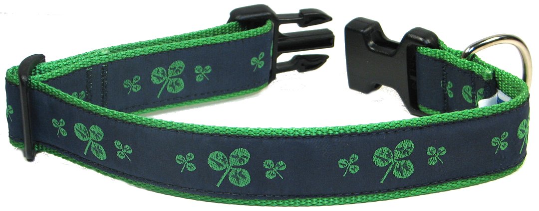 shamrock dog collar and leash