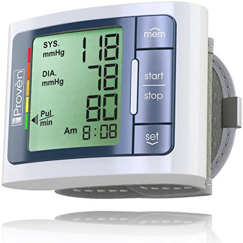Digital Wrist Blood Pressure Monitor - BPM 337 Grey 