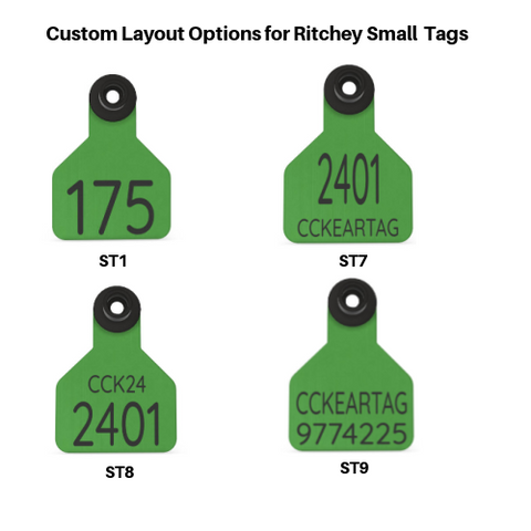 CCK SELLS CUSTOM RITCHEY SMALL ENGRAVED TAGS