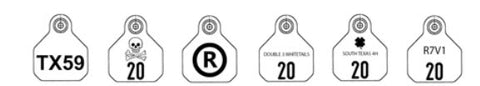 cck sells custom 1 star ytex mini tags