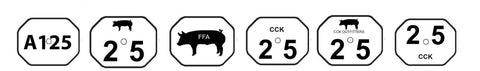 cck sells y-tex swine*max custom ear tags