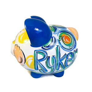 personalized piggy banks for boy