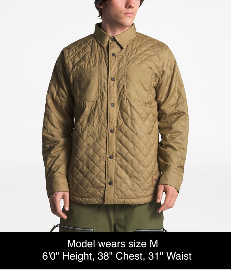 north face fort point insulated flannel