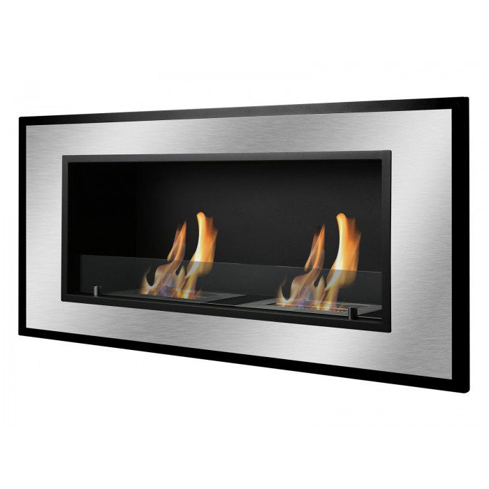 Bellezza Bio Ethanol Wall Mount Or Recessed Fireplace Ventless