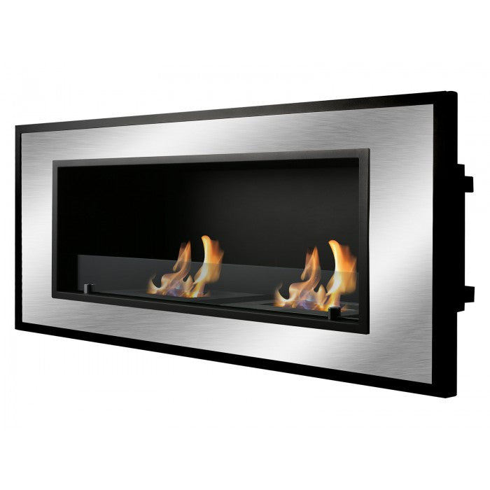 Bellezza Bio Ethanol Wall Mount Or Recessed Fireplace Ventless