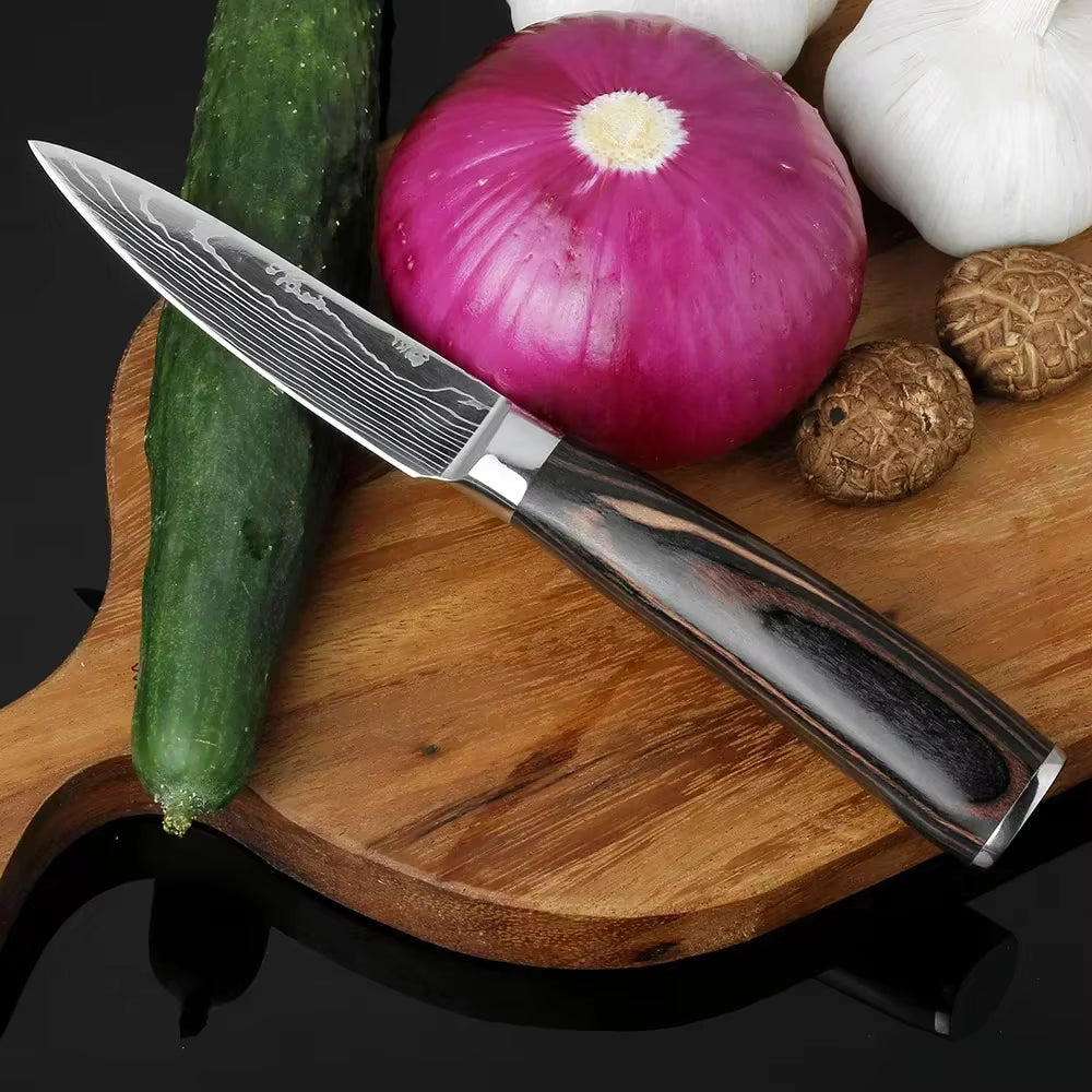 Kurogane Santoku 7”