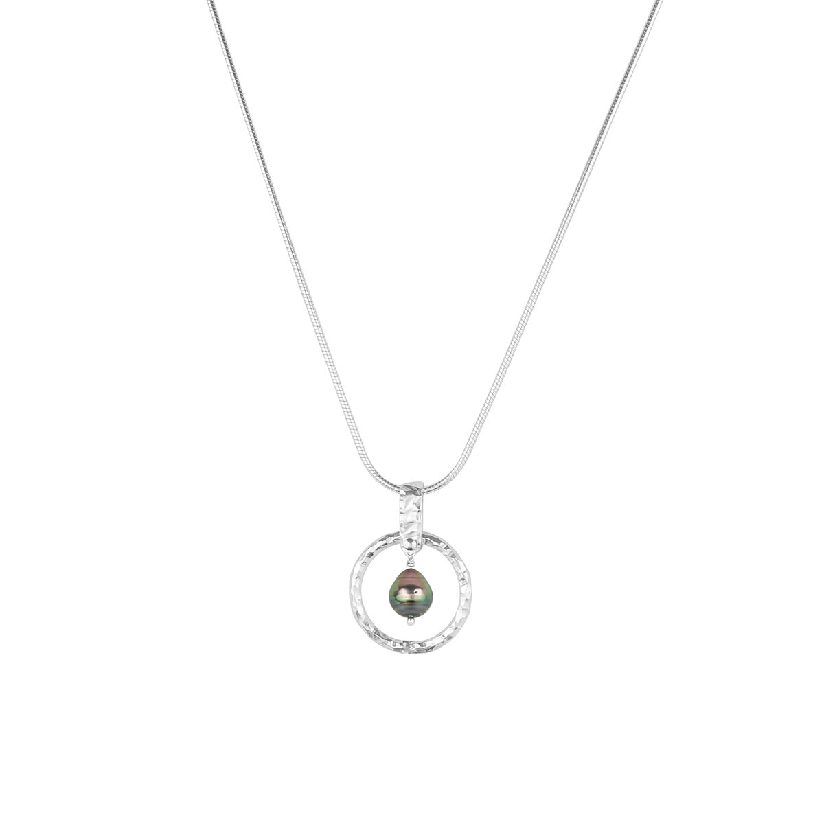 Vita 2 Necklace - Silver