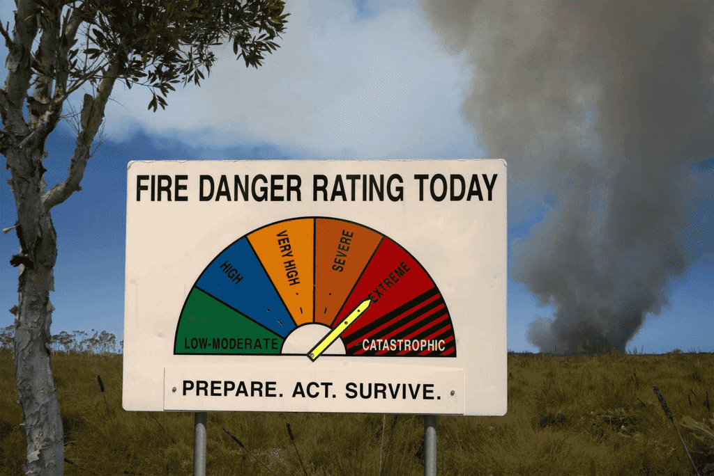 fire danger rating today