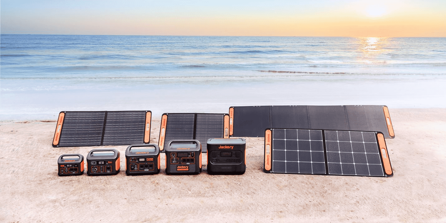 Jackery offers series of solar power products
