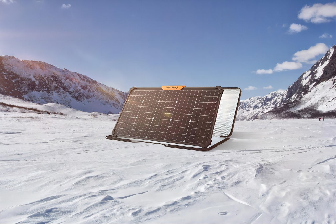 80w Portable Solar Panel With Jackery