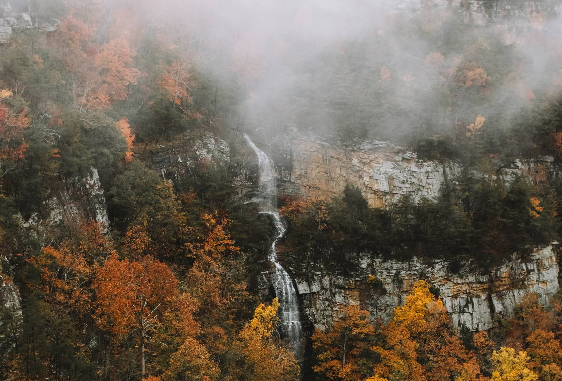 camp in georgia Cloudland Canyon State Park