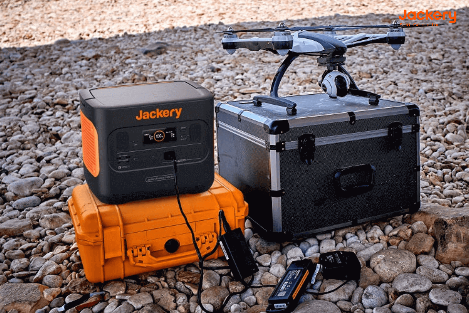 Jackery portable power station with pure sine wave inverter