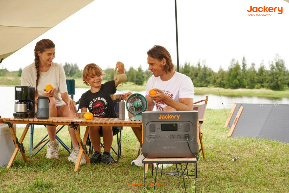 Jackery solar generator 2000 pro -off the grid tiny house