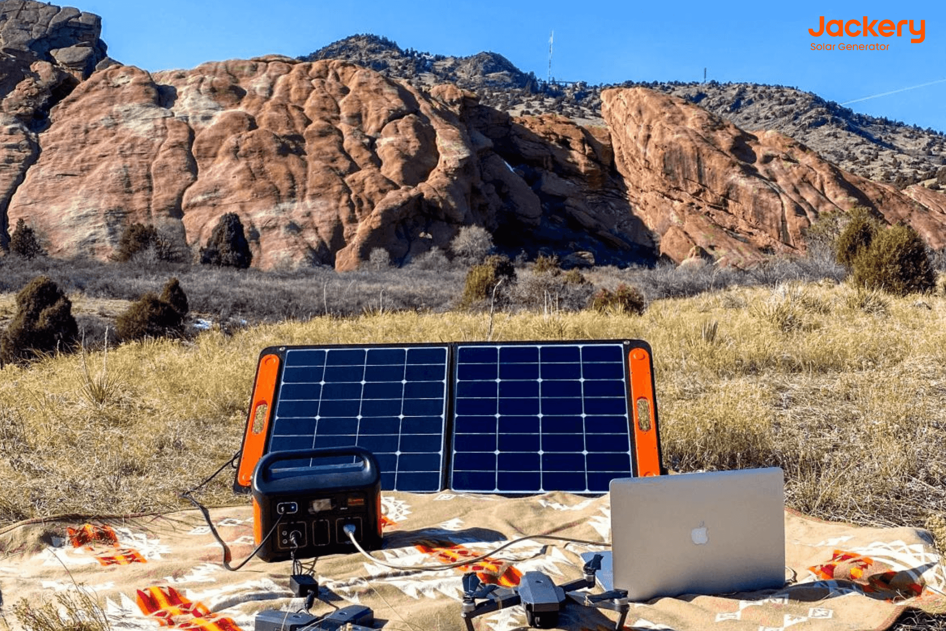 Jackery Solar Generator 500 for Halloween Party