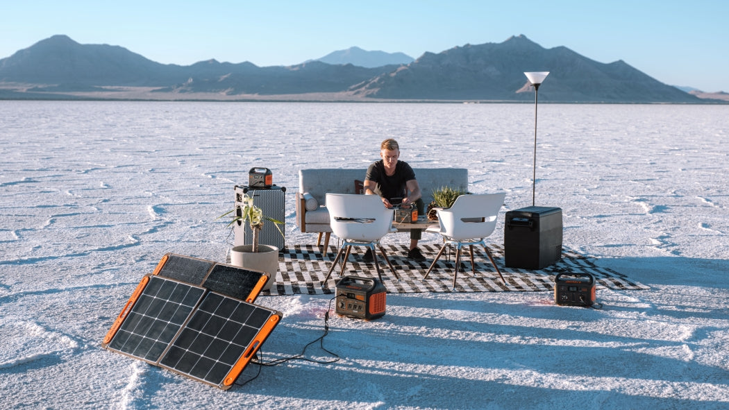 best portable solar panels with jackery