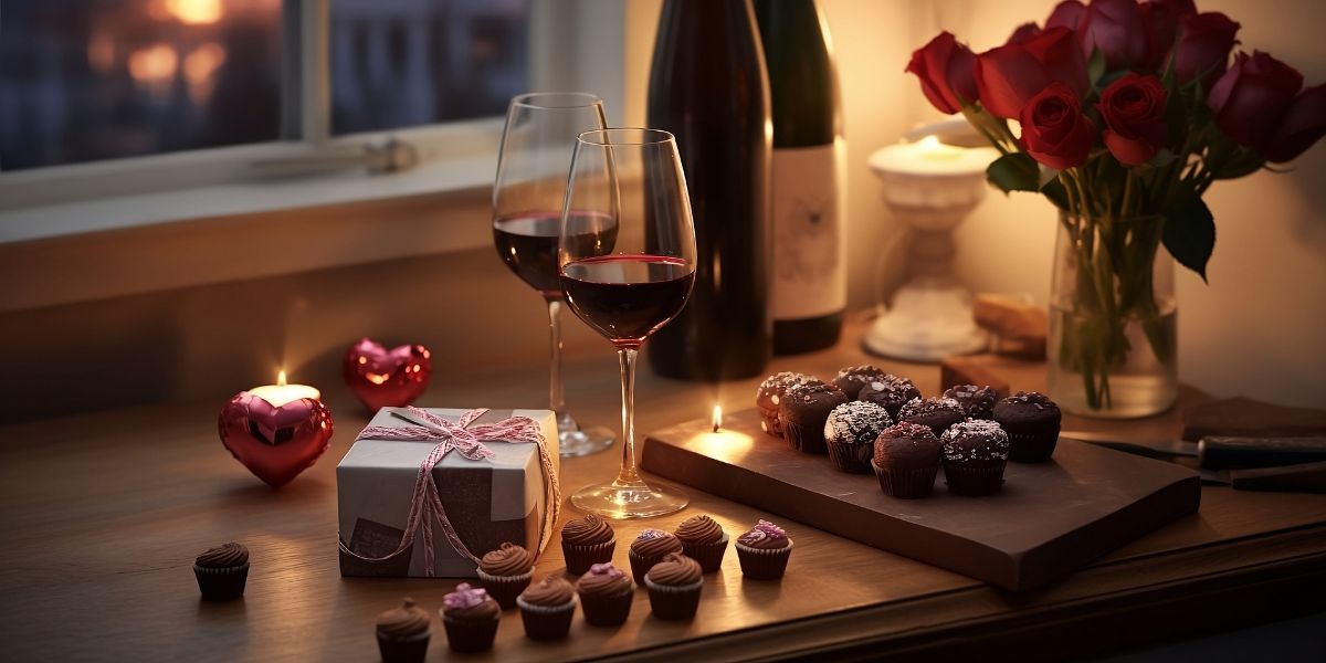 chocolate and wine assortment gifts for best friends