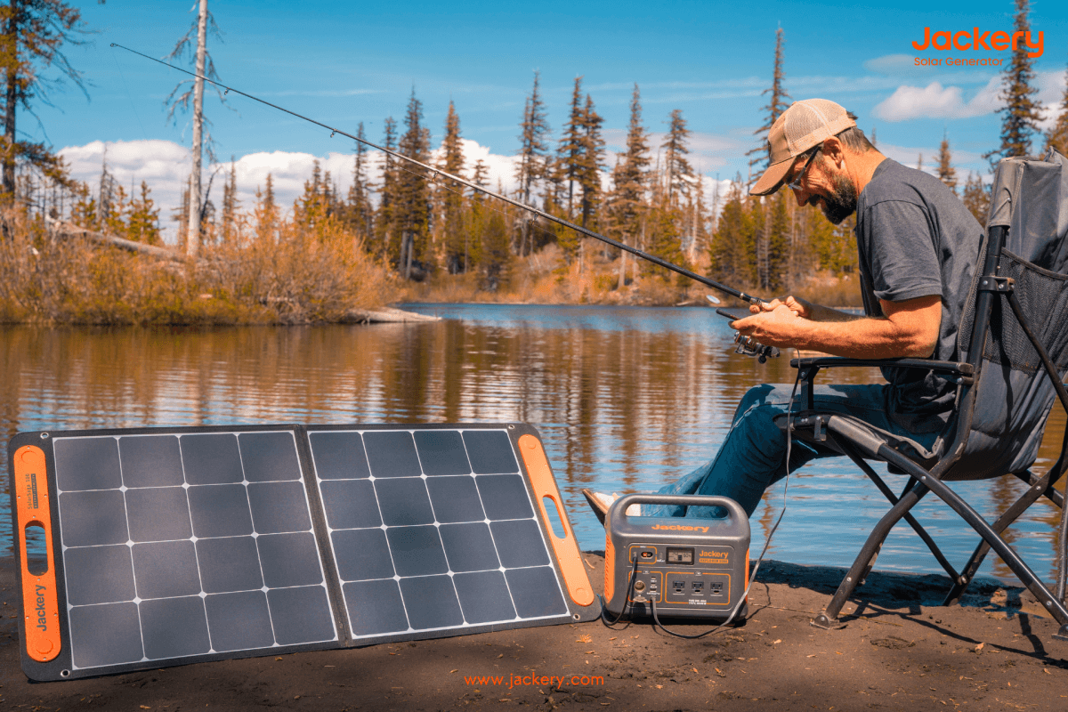 fishing solar generator