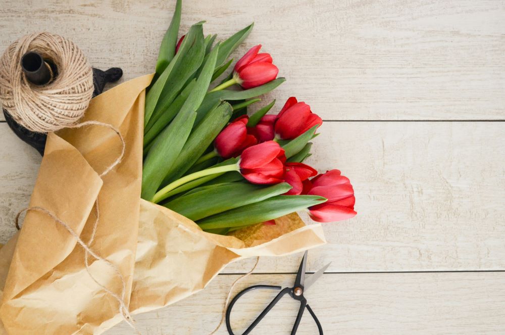 flower bouquet as easter gifts