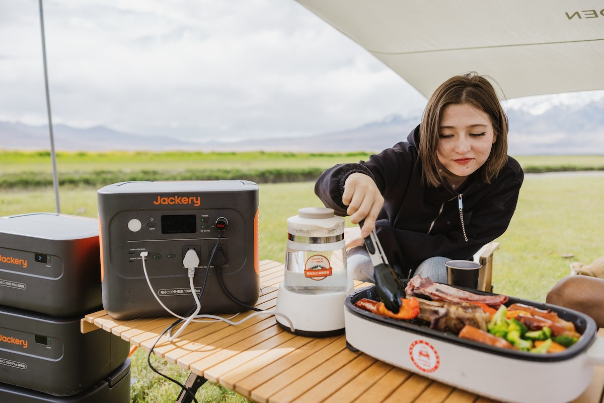 jackery explorer 1000 plus portable power station for how to charge power bank