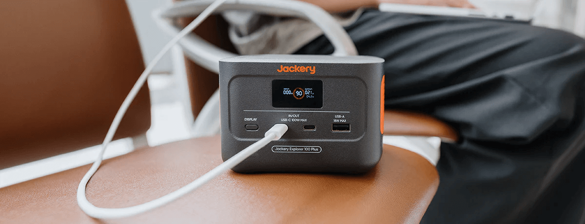 jackery explorer 100 plus portable power station