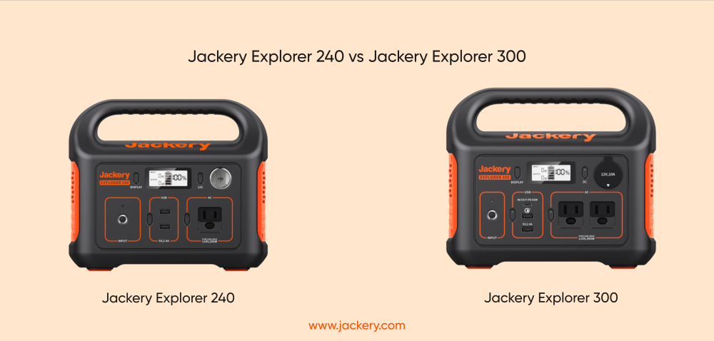 jackery explorer 240 vs jackery explorer 300