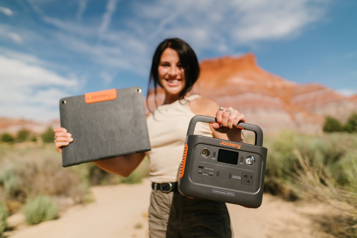 jackery explorer 300 plus portable power station as tech gifts for women