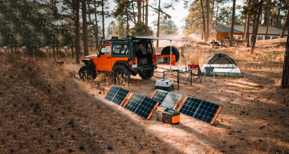 jackery solar generator 1500 pro off-the-grid camping