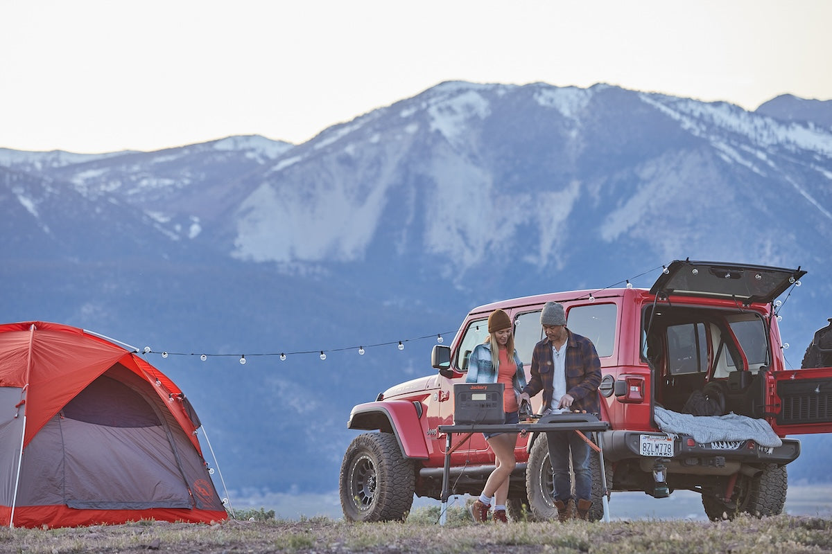 jackery solar generator 2000 pro for tent camping essentials