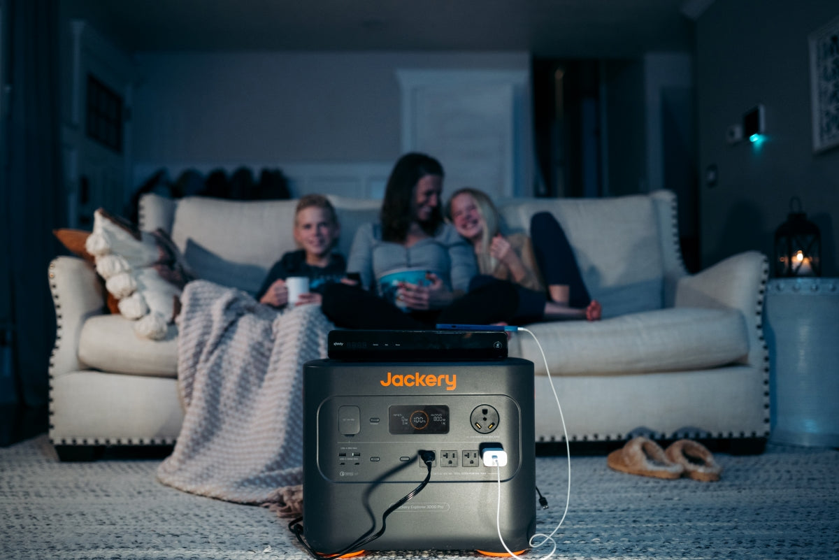 jackery solar generator 3000 pro for home appliances
