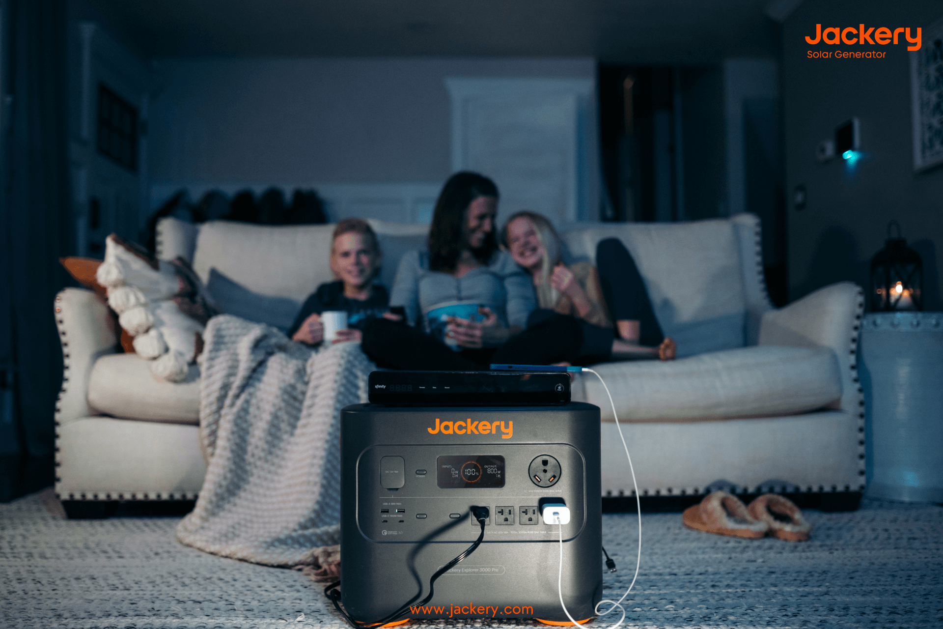 jackery solar generator 3000 pro for home use