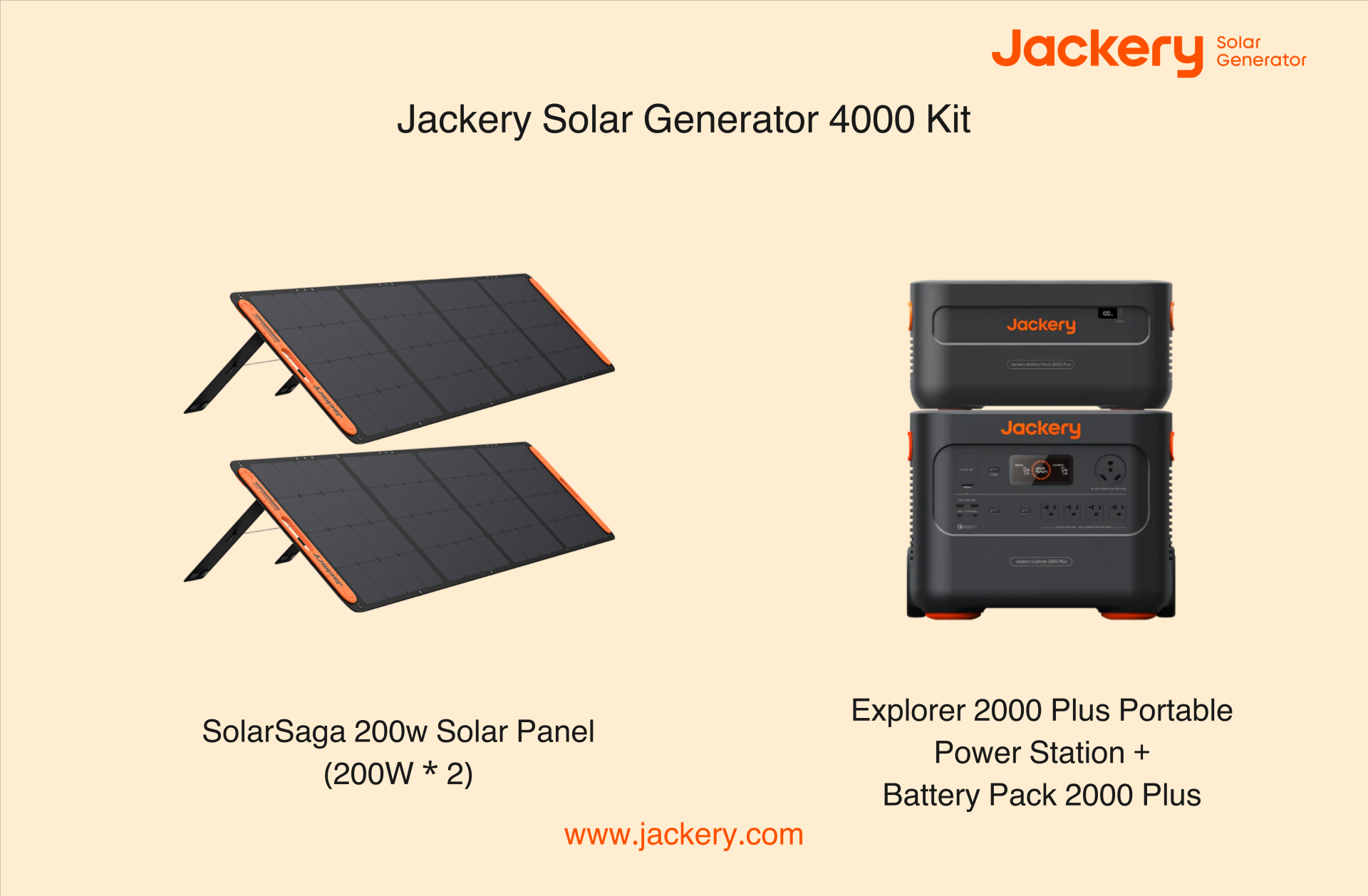 jackery solar generator 4000 kit