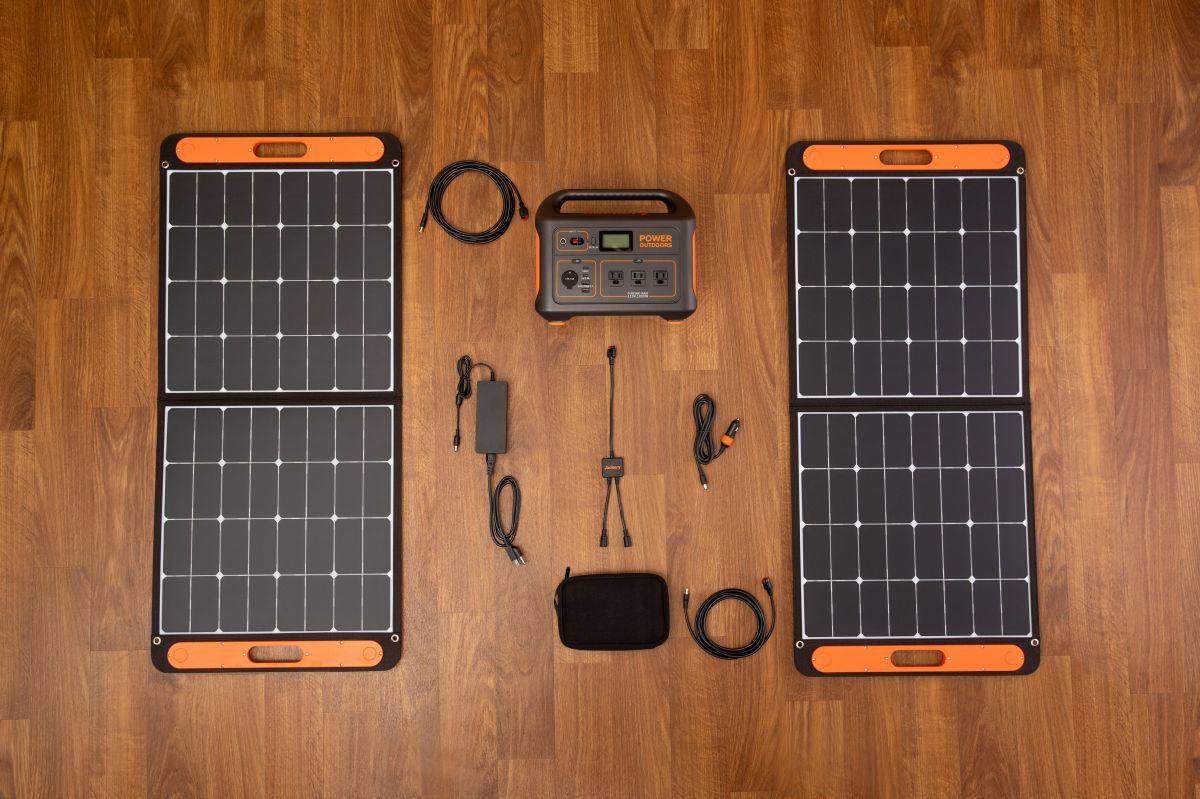 jackery solar generator with solar panels