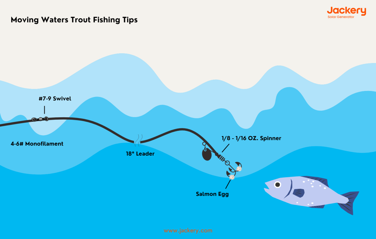 moving waters trout fishing tips