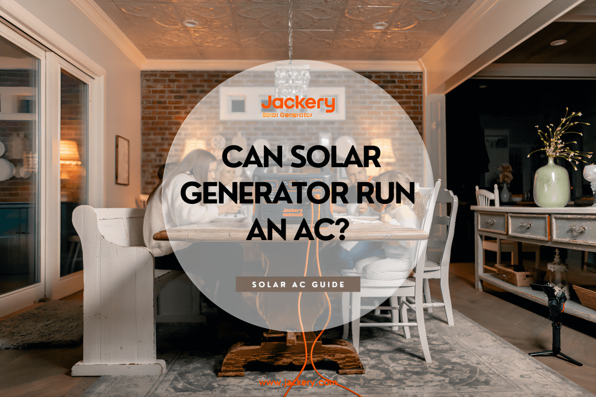 Jackery solar generator for ac