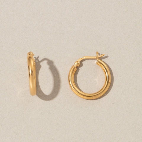 Hula Hoop, Small, Gold