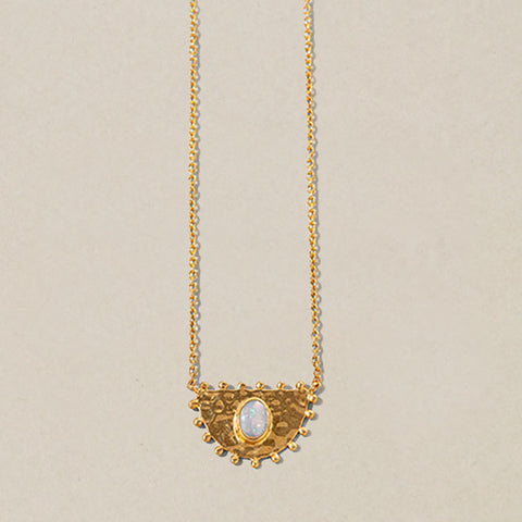 Amulet Necklace, Opal