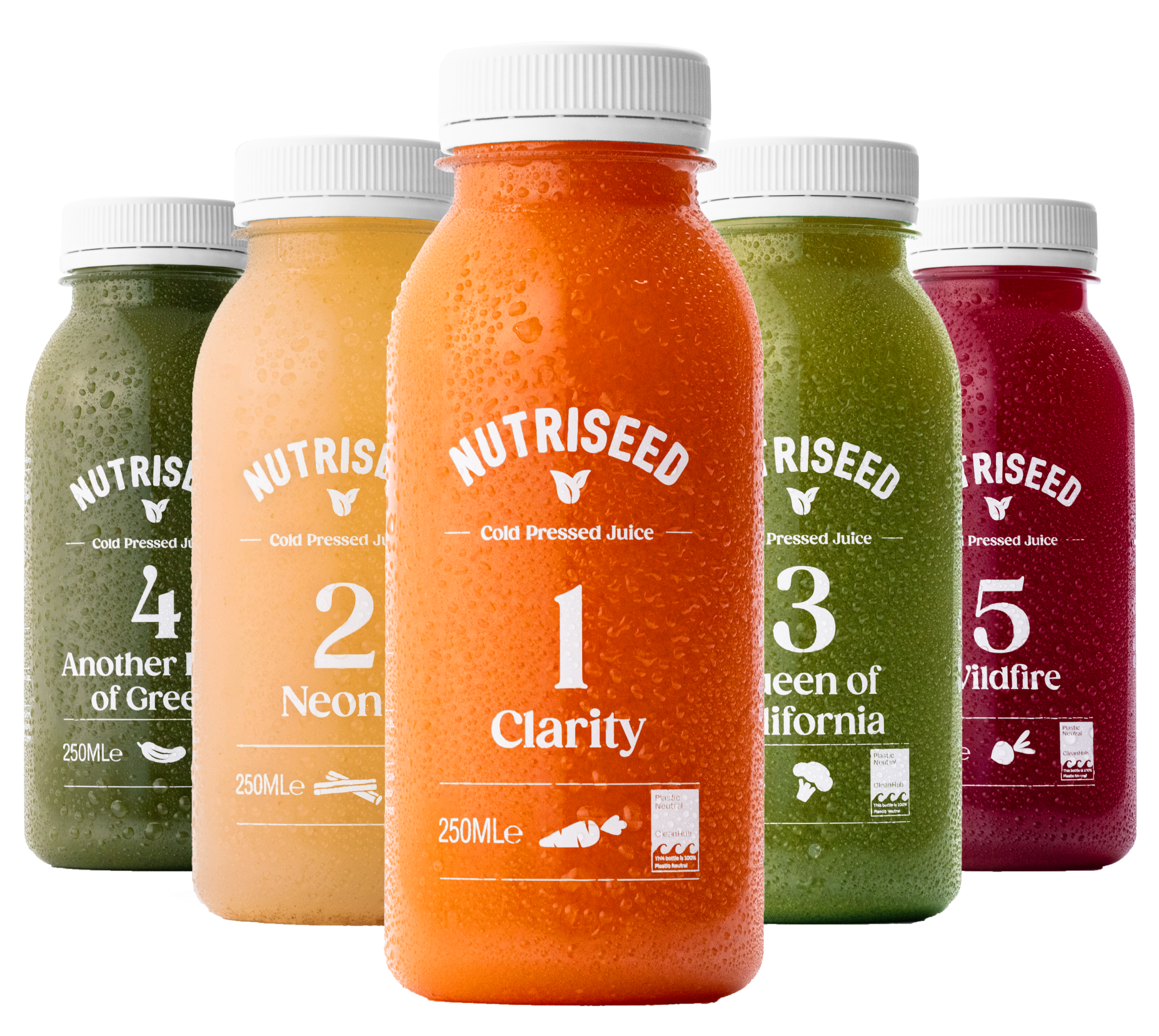 An image of Juice Cleanse 5 Day Cold Pressed Detox Diet Drinks - 15 Juices