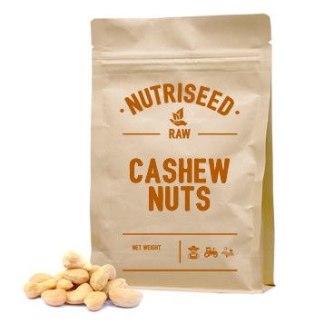 An image of Cashew Nuts - 250g Raw Cashew Nuts, Organic Cashew Nuts, 100% Vegan & Gluten Fre...