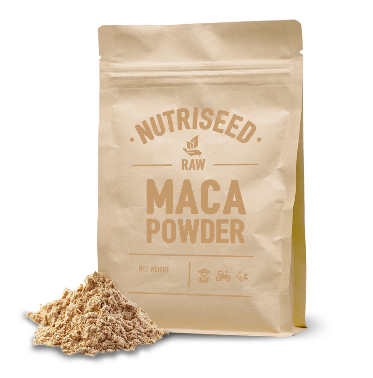 An image of Maca Powder - 100% Maca Root Powder, Vegan-Friendly, Gluten Free, A Natural Ener...