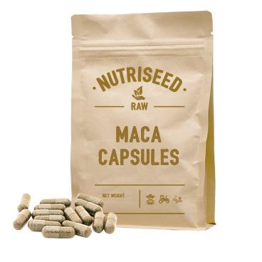 An image of Maca Capsules - 120 Maca Root Capsules, Maca Supplements, 100% Vegan-Friendly, G...