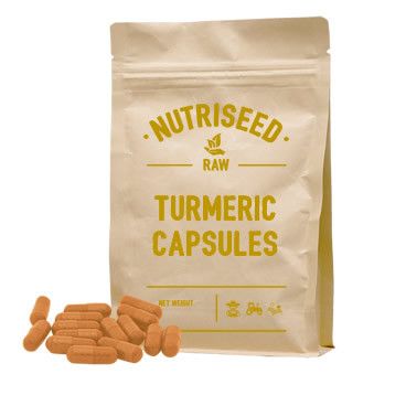 An image of Turmeric Capsules - 500mg 60 Turmeric Capsules, 100% Vegan Friendly, Gluten Free...