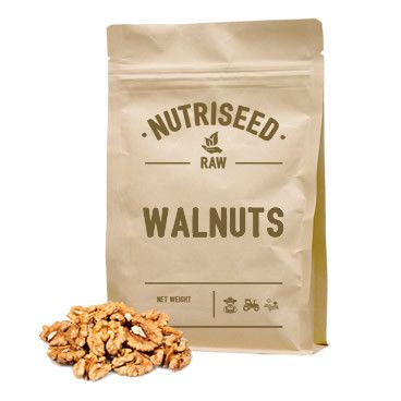 An image of Walnuts - 250g Walnut Halves, Raw Walnuts, 100% Vegan & Gluten Free 500g