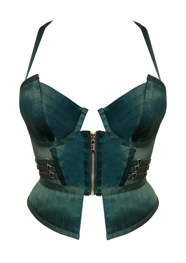 Bordelle Cymatic Basque Corset Bra - Farfetch